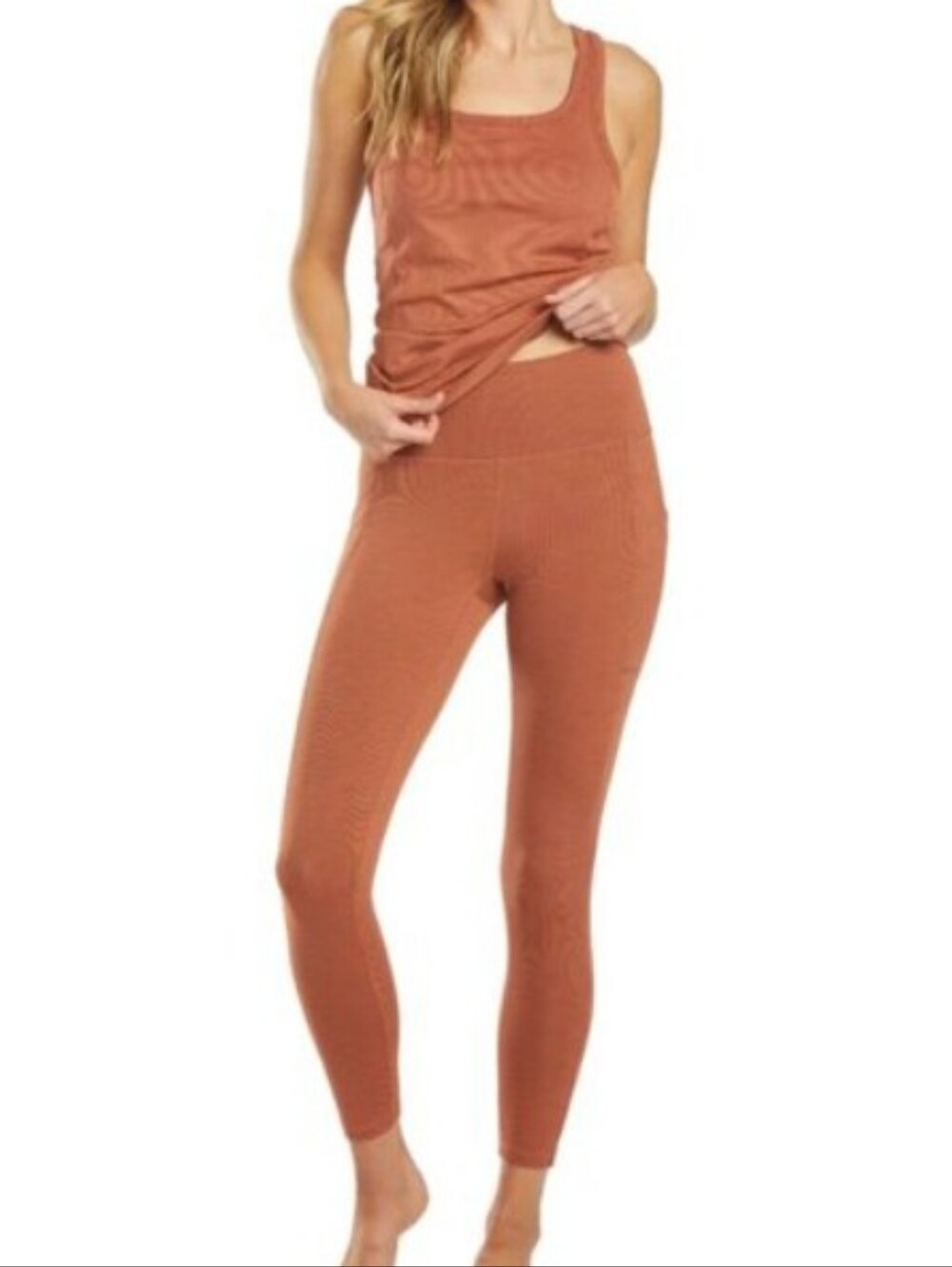 Prana Becksa 7/8 Leggings Plus Cloud Brush Heather 1X